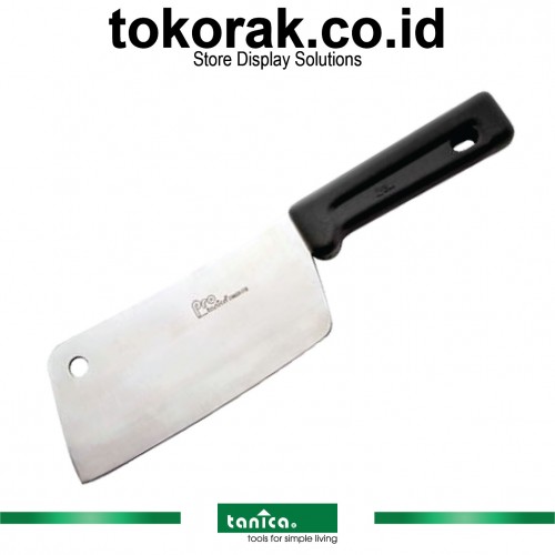PISAU GOLOK 6" TANICA STAINLESS STEEL PISAU DAPUR DAGING CINCANG